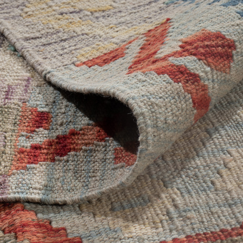 Kelim Teppich - Splash - 244 x 167 cm - mehrfarbig