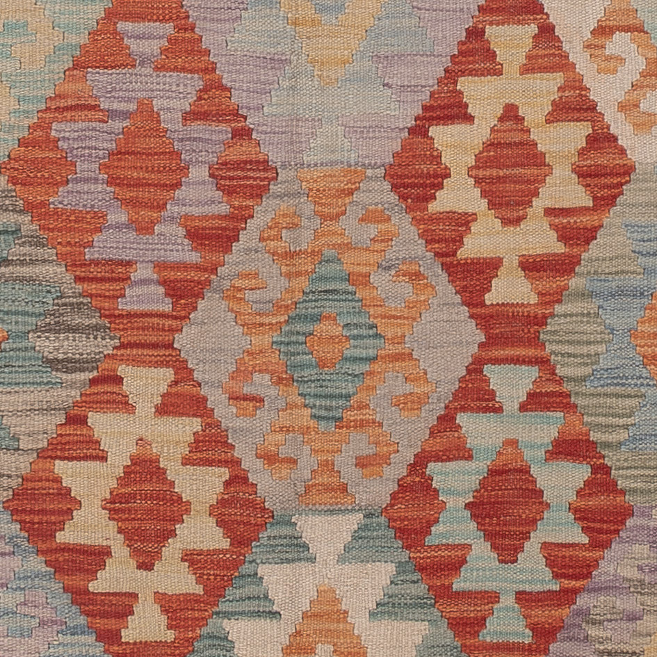 Kelim Teppich - Splash - 252 x 178 cm - mehrfarbig