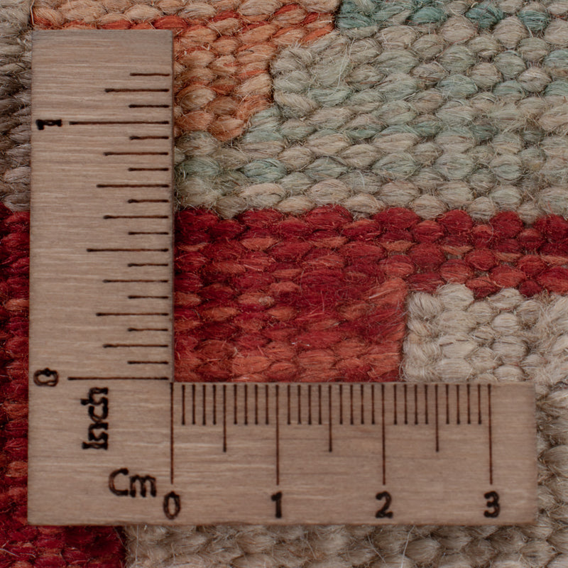 Kelim Teppich - Splash - 193 x 149 cm - mehrfarbig