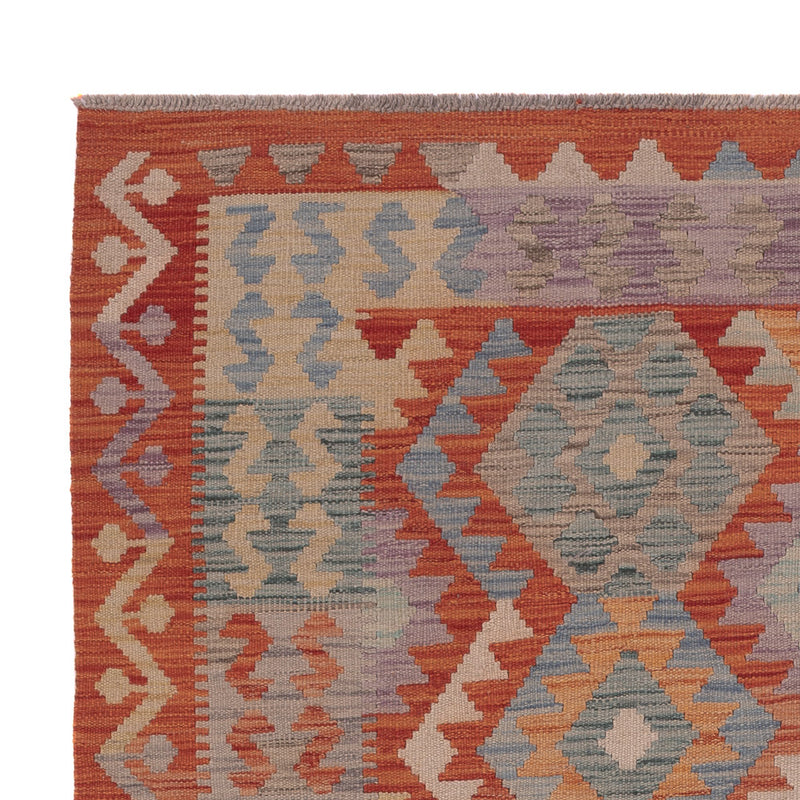 Kelim Teppich - Splash - 193 x 148 cm - mehrfarbig