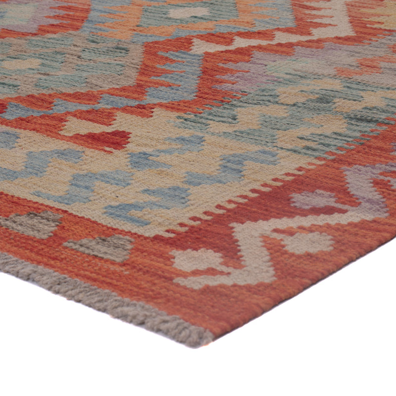 Kelim Teppich - Splash - 193 x 148 cm - mehrfarbig