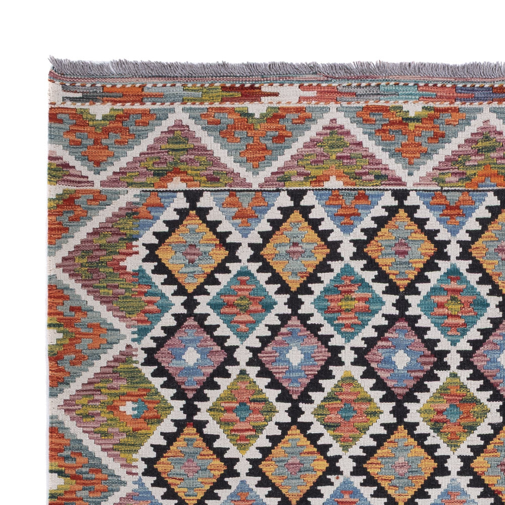 Kelim Teppich - Splash - 241 x 185 cm - mehrfarbig