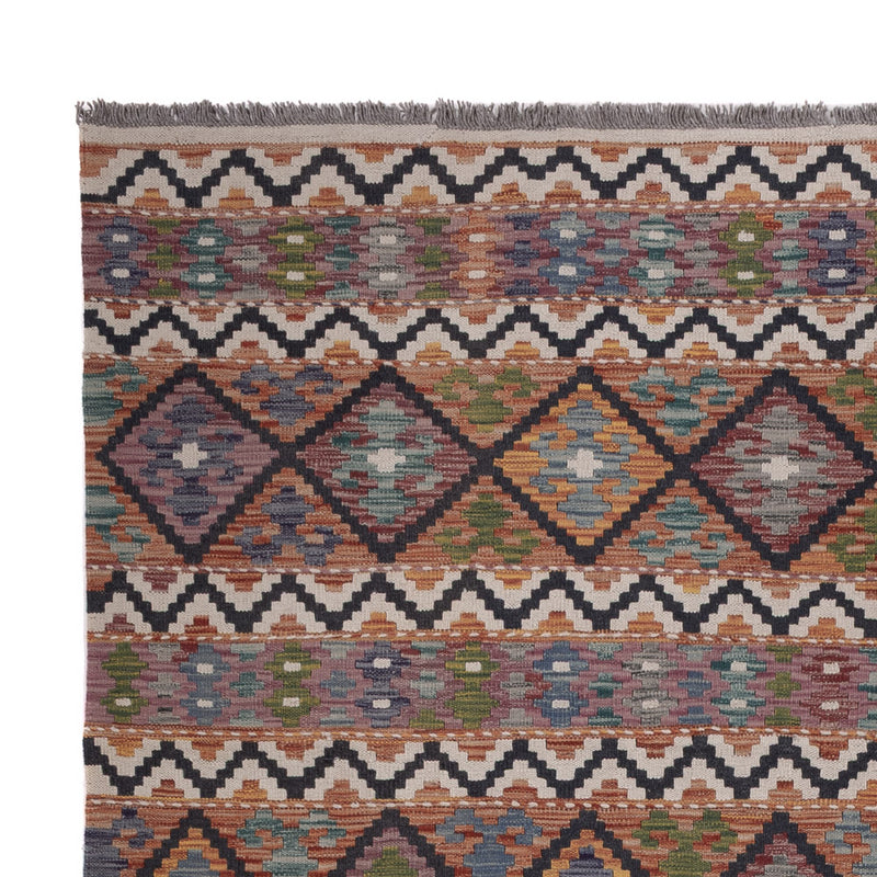Kelim Teppich - Splash - 301 x 212 cm - mehrfarbig