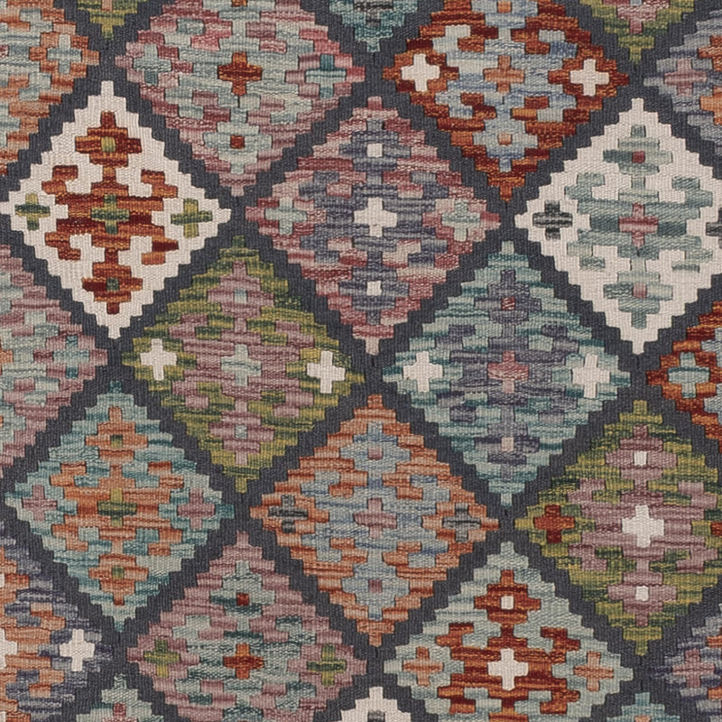 Kelim Teppich - Splash - 300 x 206 cm - mehrfarbig