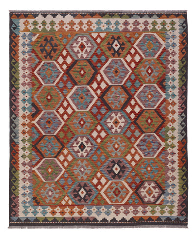 Kilim Maimana Tapis 157x192cm - Tapis en laine