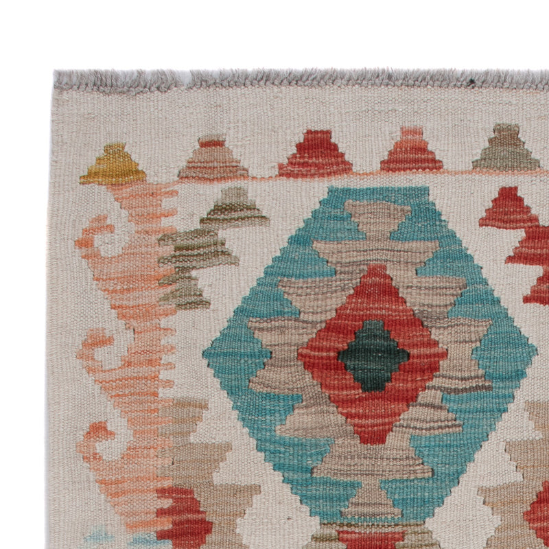 Tapis Kelim - Splash - 128 x 82 cm - multicolore