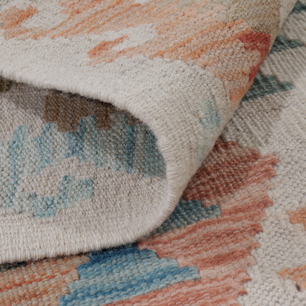 Tapis Kelim - Splash - 128 x 82 cm - multicolore