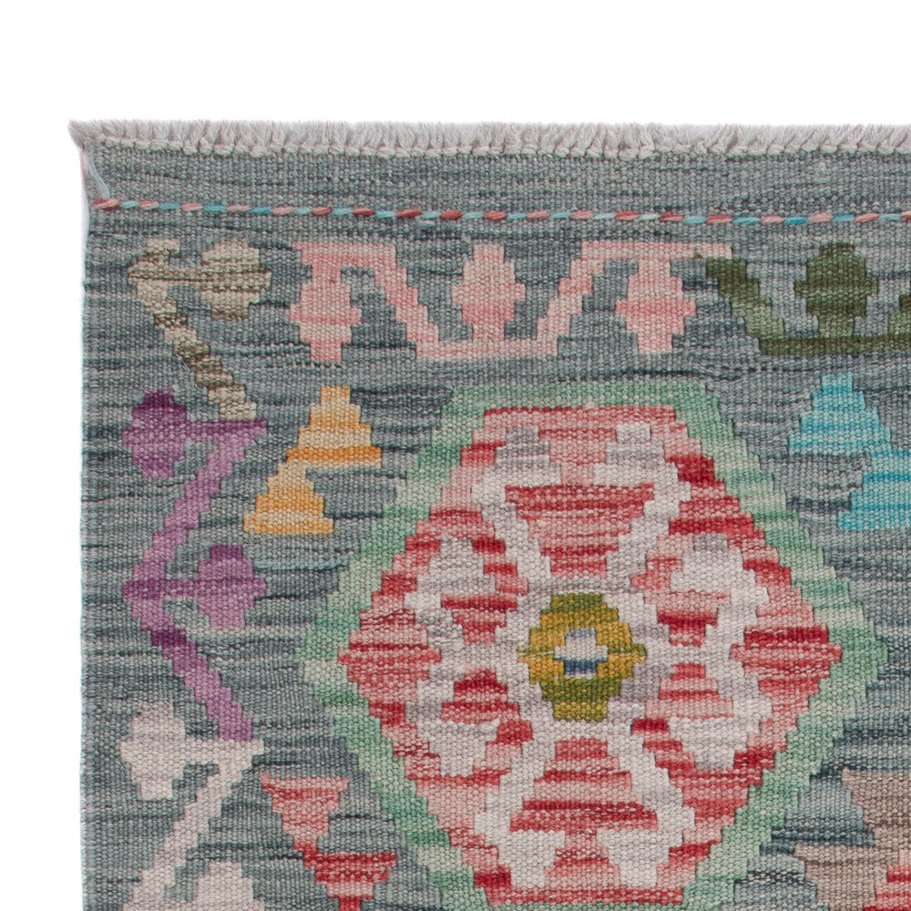 Kilim Maimana Tapis 81x124cm - Tapis en laine - multicolore