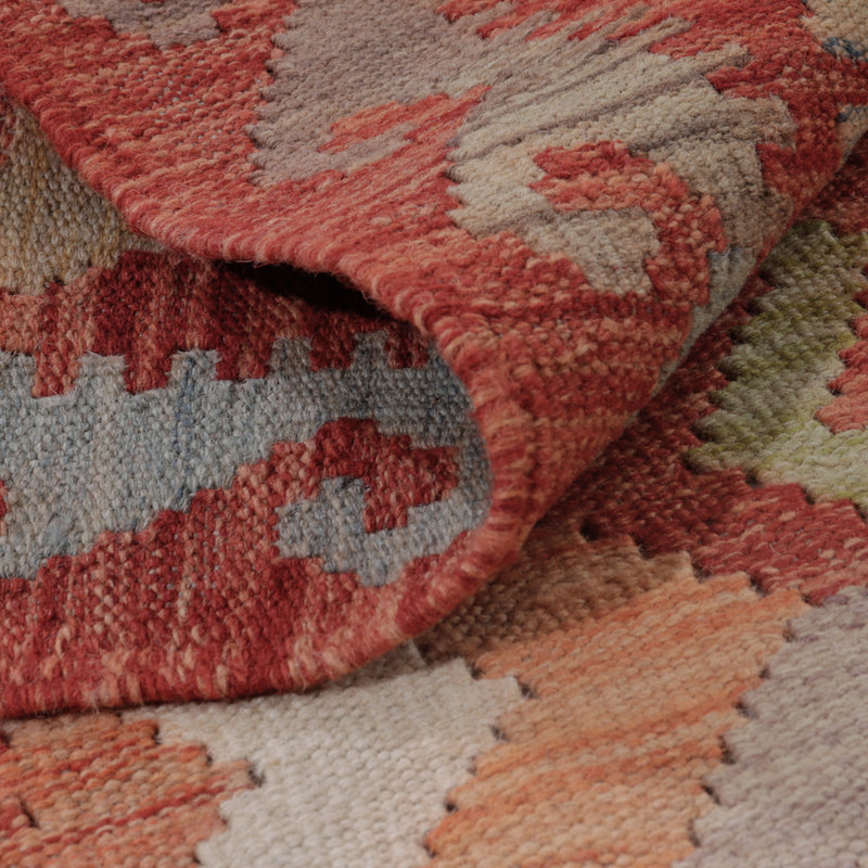 Tapis Kelim - Splash - 126 x 88 cm - multicolore