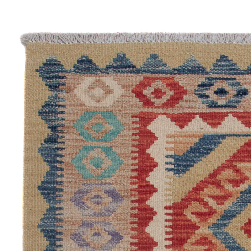 Kelim Teppich - Splash - 118 x 86 cm - mehrfarbig