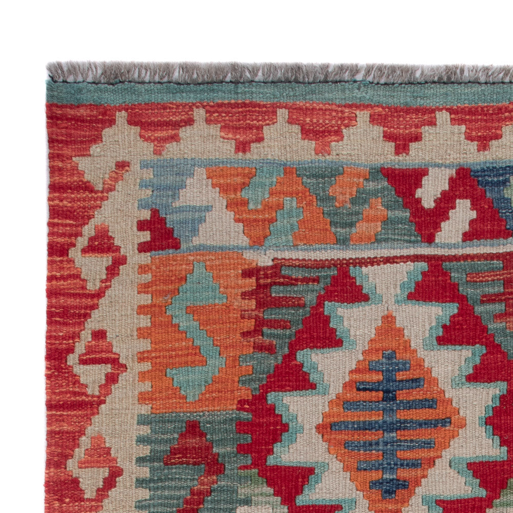 Kilim Maimana Tapis 81x120cm - Tapis en laine - multicolore