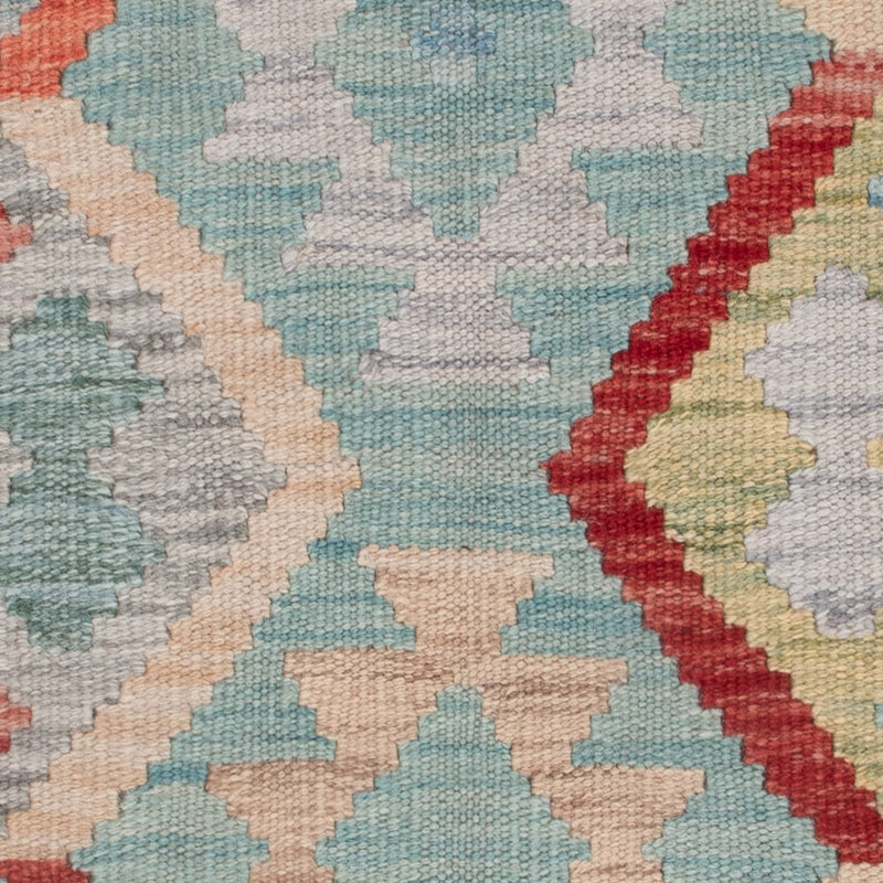 Tapis Kelim - Splash - 130 x 79 cm - multicolore