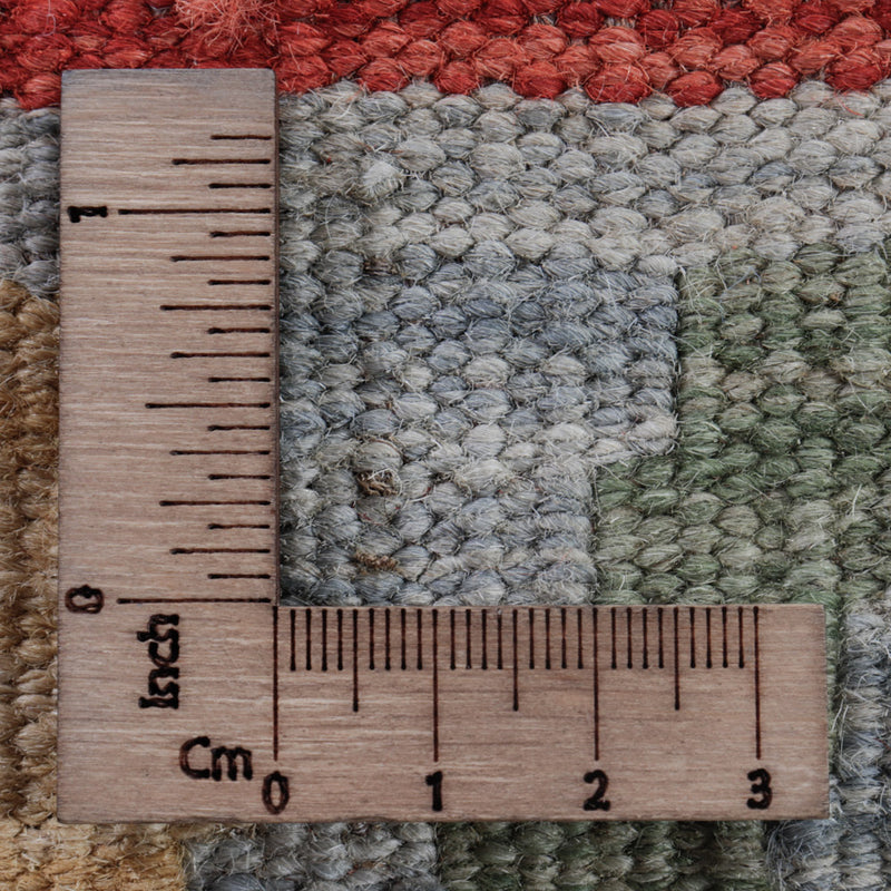 Tapis Kelim - Splash - 124 x 85 cm - multicolore