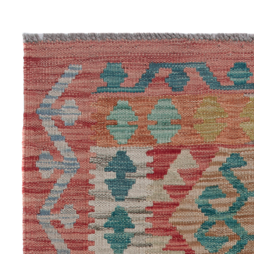 Kilim Maimana Tapis 76x125cm - Tapis en laine - multicolore