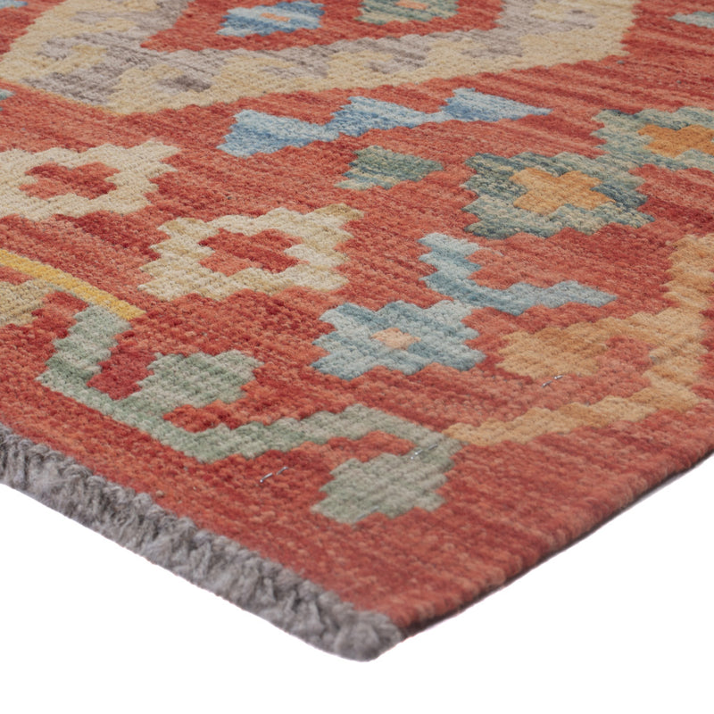 Tapis Kelim - Splash - 121 x 79 cm - multicolore