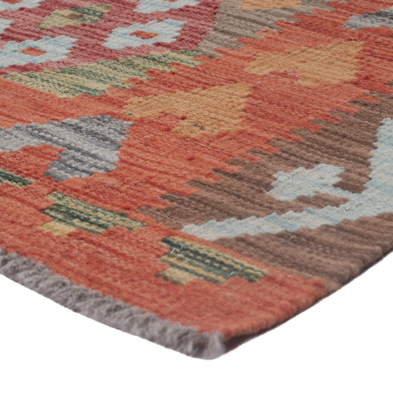Tapis Kelim - Splash - 125 x 80 cm - multicolore