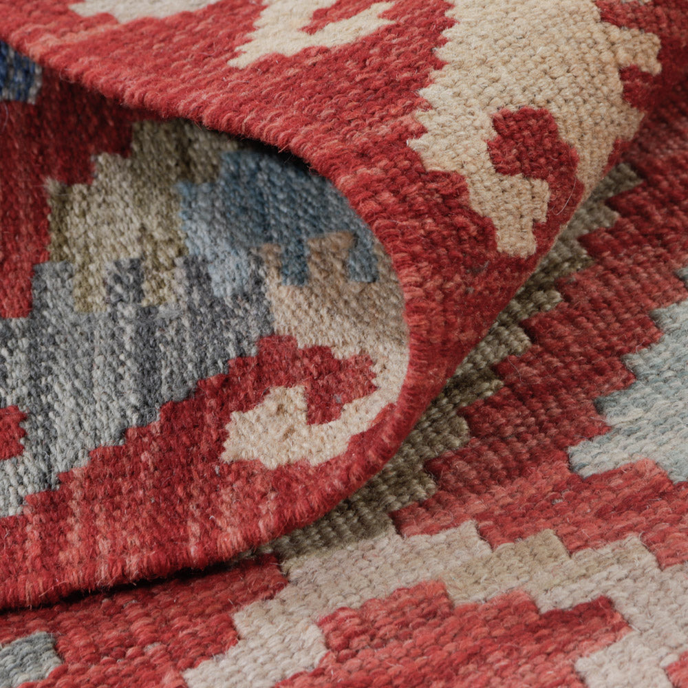 Kelim Teppich - Splash - 124 x 75 cm - mehrfarbig