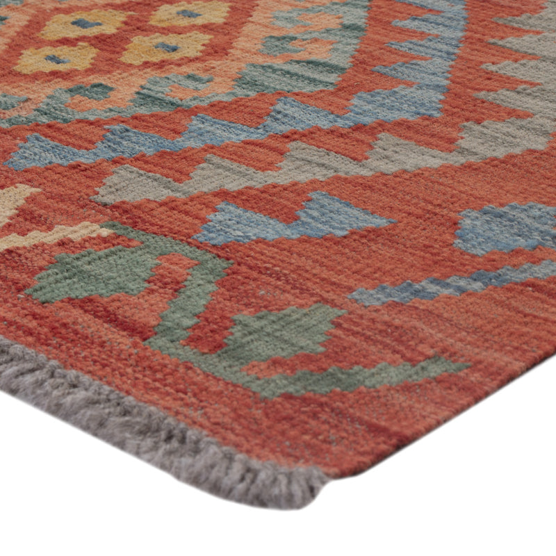 Tapis Kelim - Splash - 130 x 83 cm - multicolore