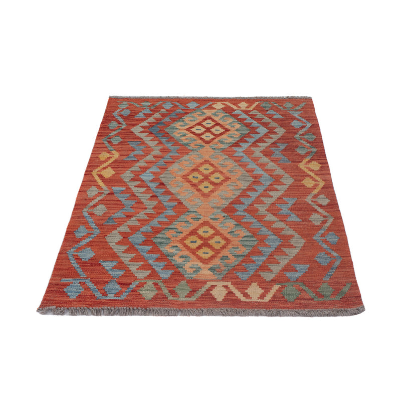 Tapis Kelim - Splash - 130 x 83 cm - multicolore