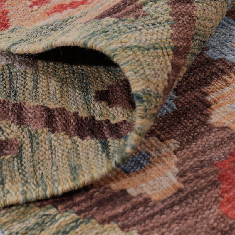 Kelim Teppich - Splash - 121 x 87 cm - mehrfarbig