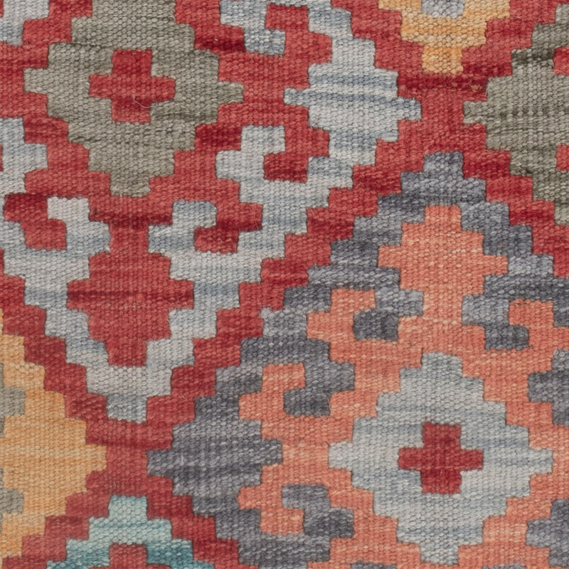 Tapis Kelim - Splash - 130 x 79 cm - multicolore