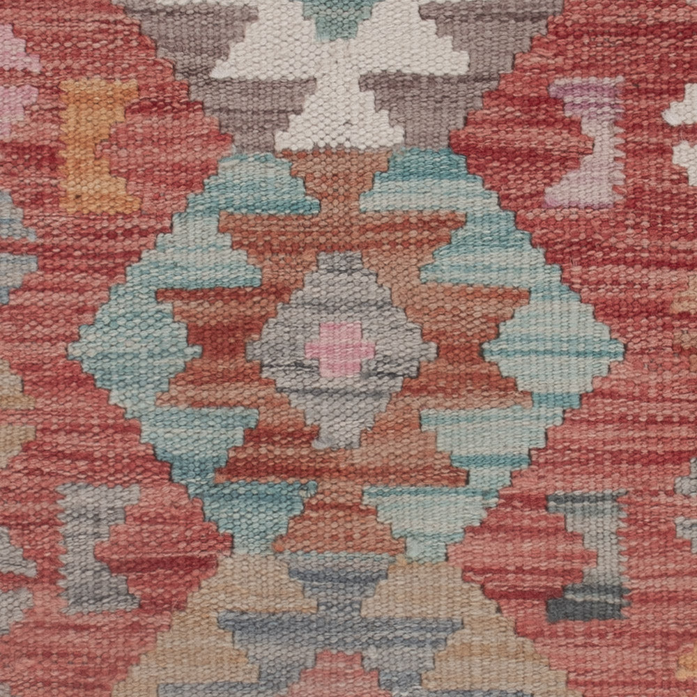 Tapis Kelim - Splash - 130 x 76 cm - multicolore