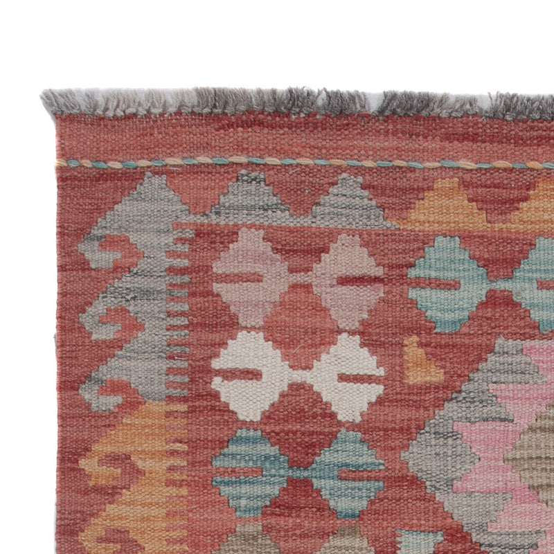 Tapis Kelim - Splash - 130 x 76 cm - multicolore