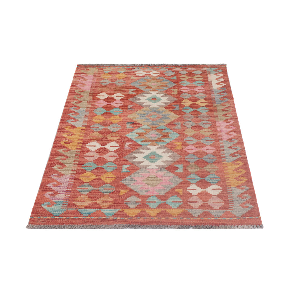 Tapis Kelim - Splash - 130 x 76 cm - multicolore