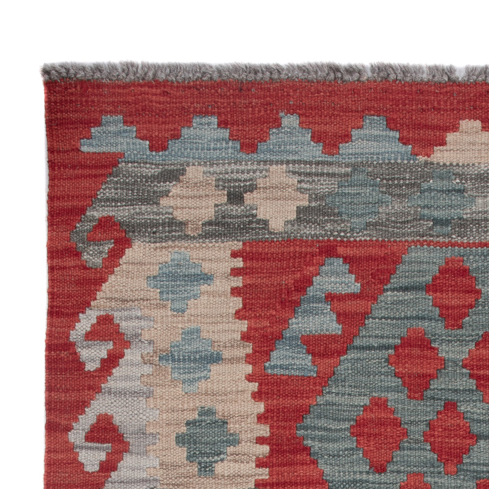 Kelim Teppich - Splash - 124 x 81 cm - mehrfarbig