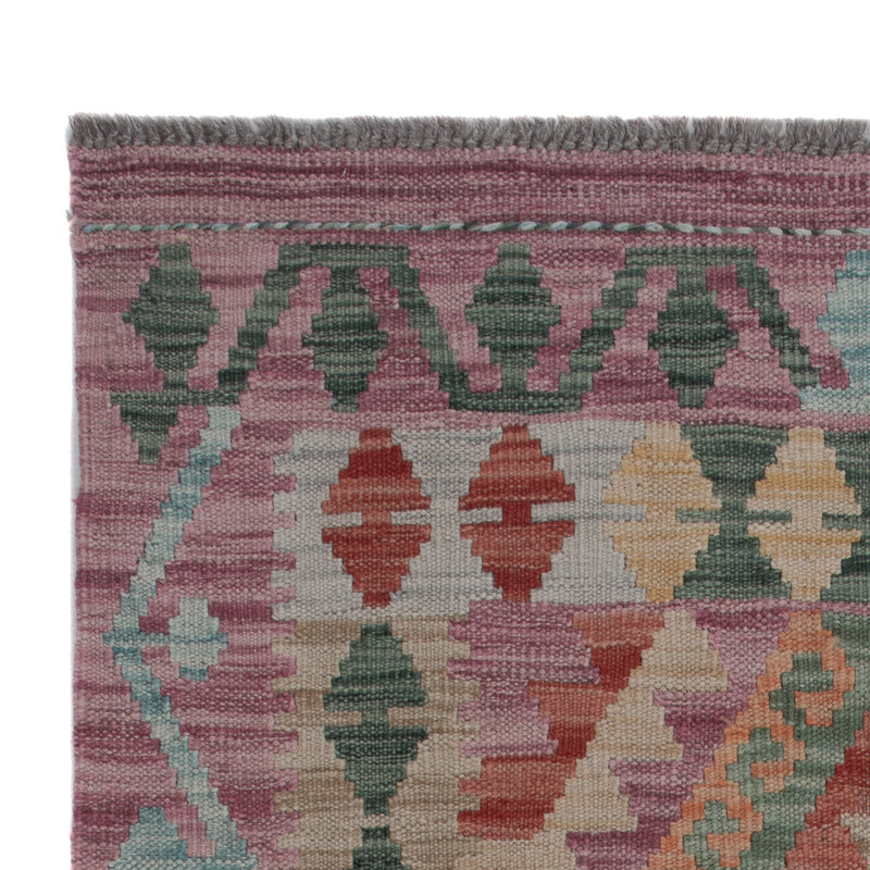 Tapis Kelim - Splash - 128 x 83 cm - multicolore