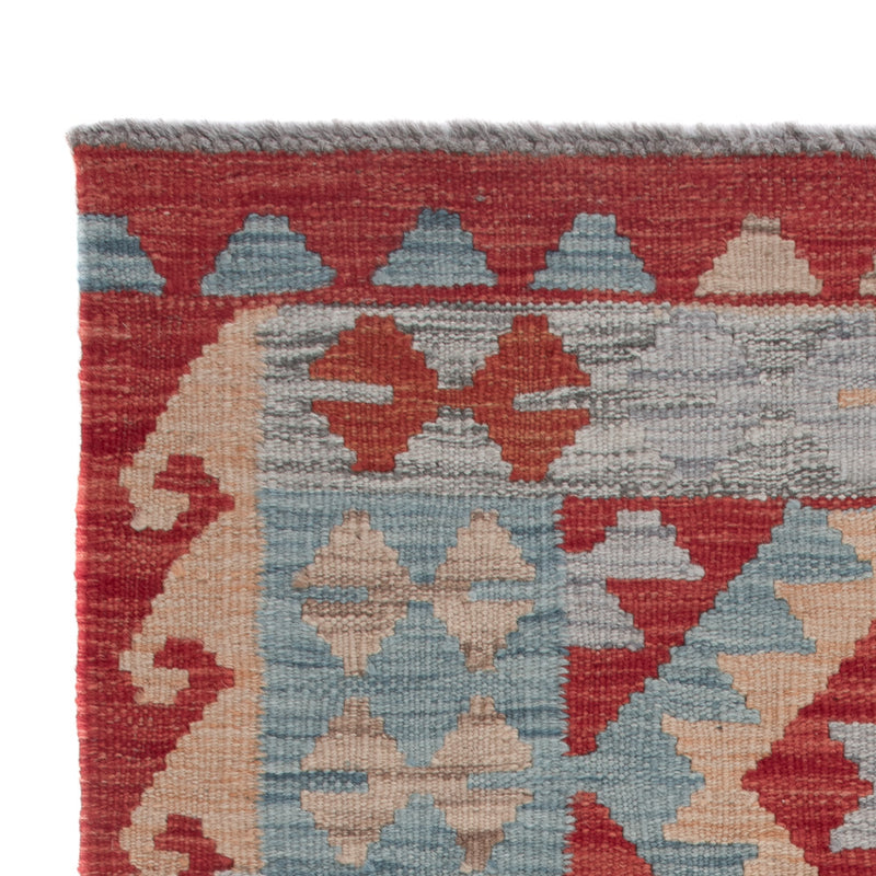 Kelim Teppich - Splash - 123 x 76 cm - mehrfarbig