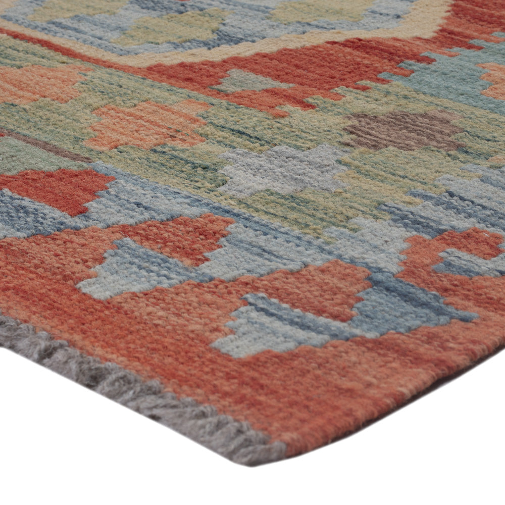 Tapis Kelim - Splash - 131 x 80 cm - multicolore
