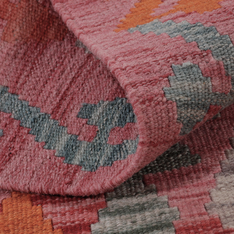 Tapis Kelim - Splash - 127 x 86 cm - multicolore