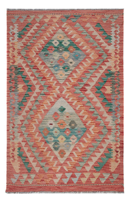 Tapis Kelim - Splash - 130 x 83 cm - multicolore