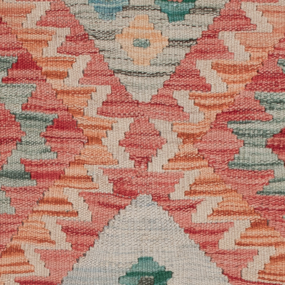 Tapis Kelim - Splash - 130 x 83 cm - multicolore