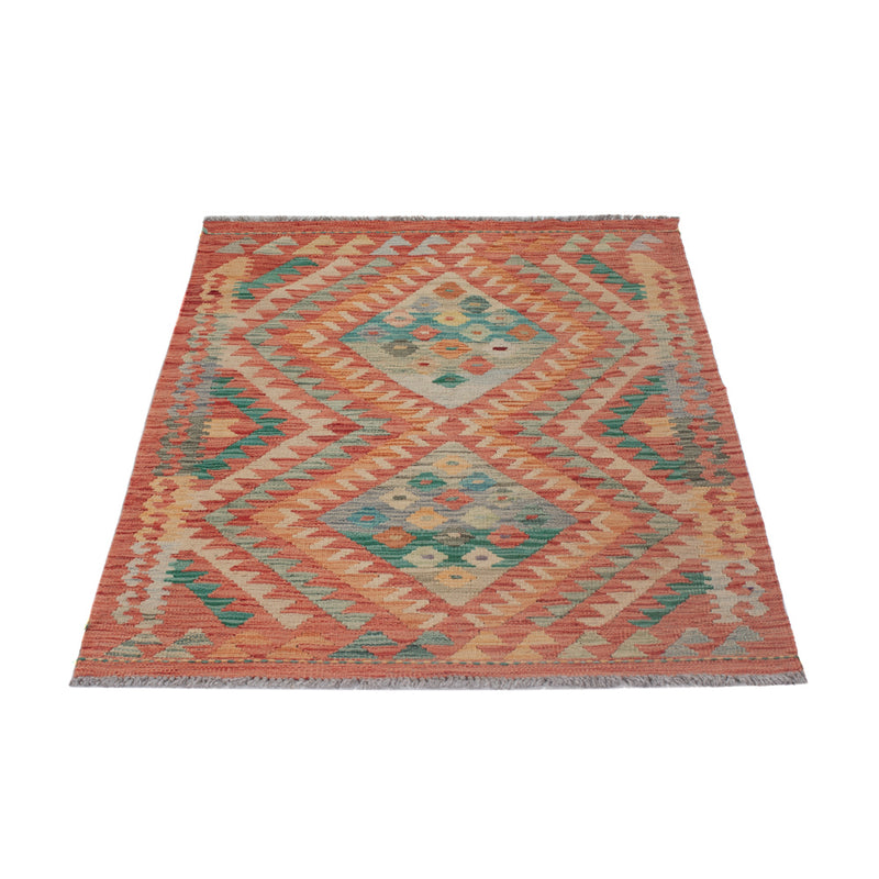 Tapis Kelim - Splash - 130 x 83 cm - multicolore