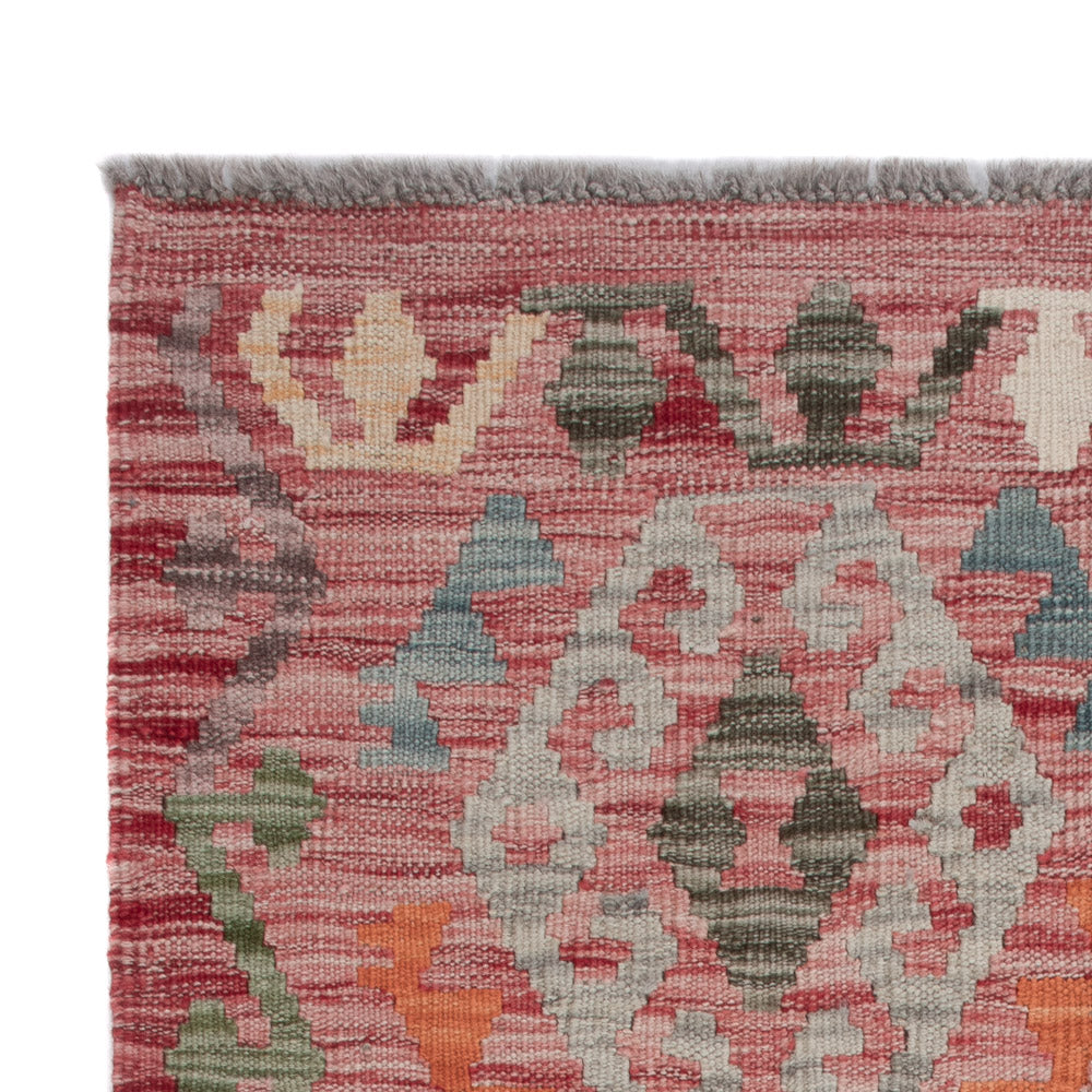 Tapis Kelim - Splash - 126 x 81 cm - multicolore