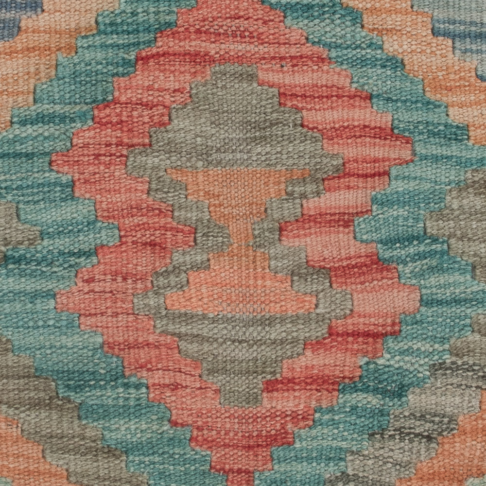 Kelim Teppich - Splash - 117 x 79 cm - mehrfarbig