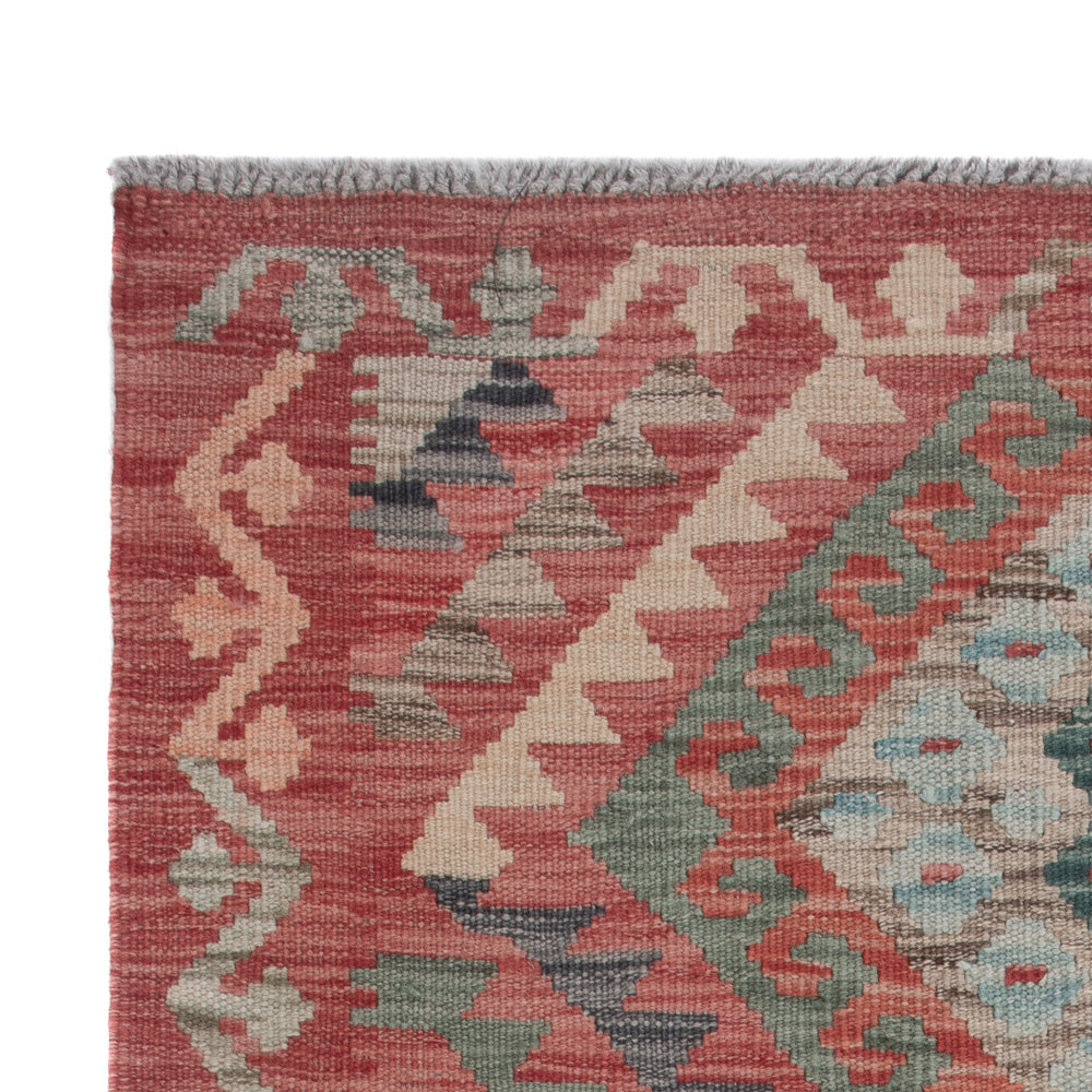 Tapis Kelim - Splash - 130 x 79 cm - multicolore