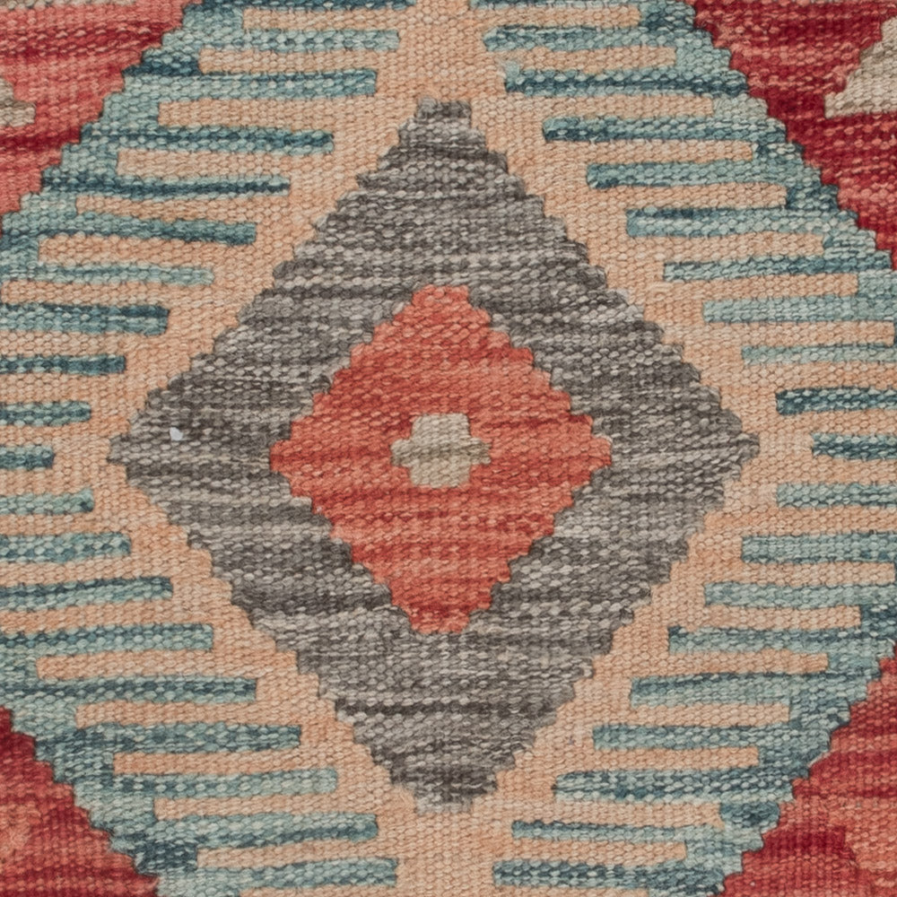 Kelim Teppich - Splash - 113 x 80 cm - mehrfarbig