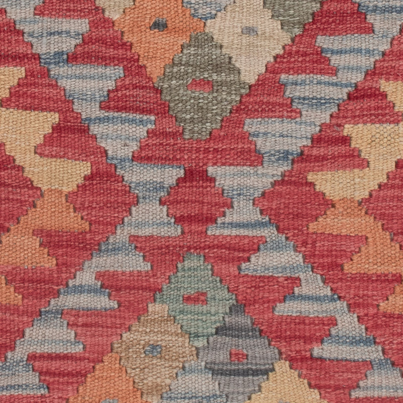 Tapis Kelim - Splash - 128 x 81 cm - multicolore