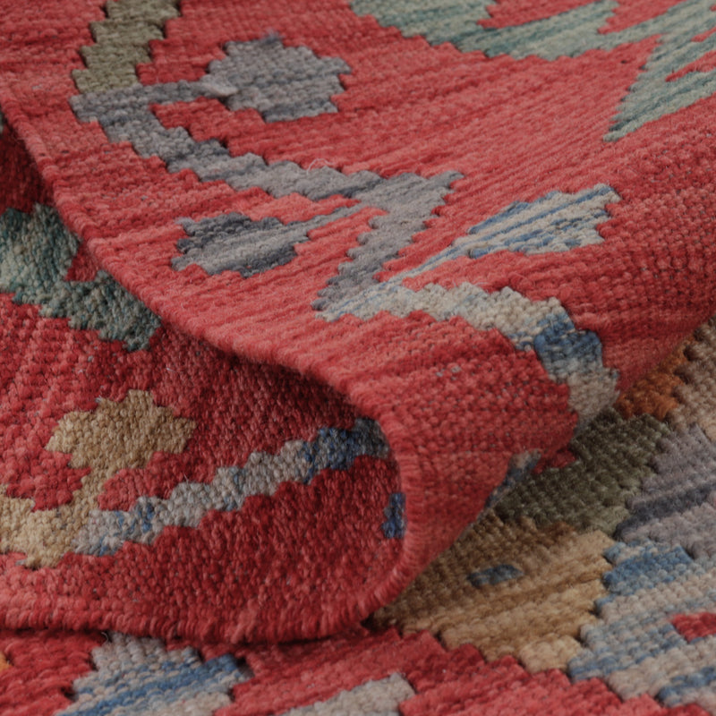 Tapis Kelim - Splash - 128 x 81 cm - multicolore