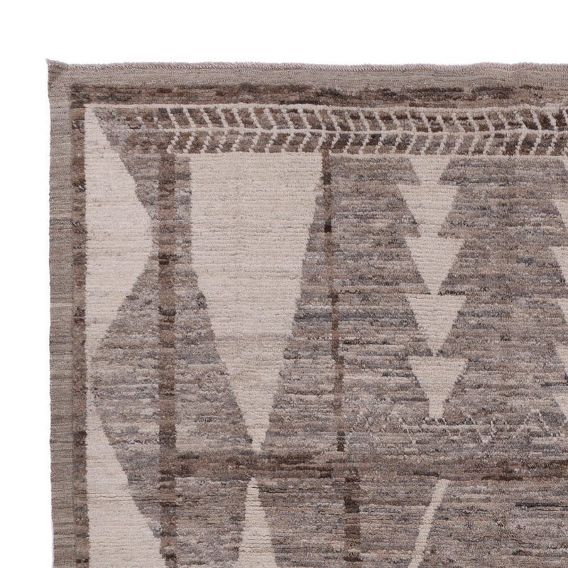 Berber Teppich - 349 x 253 cm - dunkelgrau