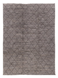 Tapis berbère - 344 x 256 cm - gris foncé