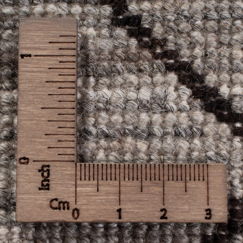 Tapis berbère - 344 x 256 cm - gris foncé