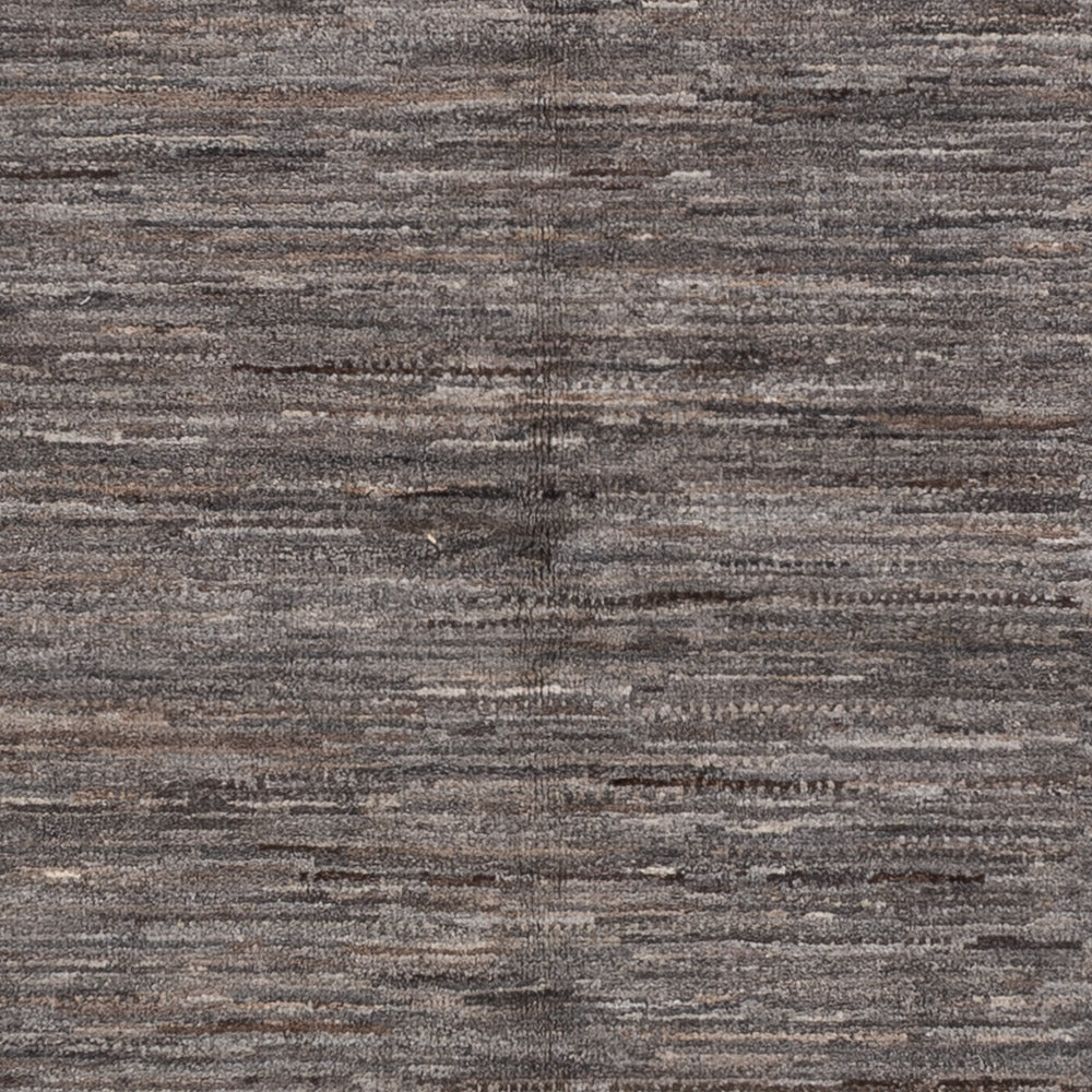 Tapis berbère - 238 x 185 cm - gris foncé