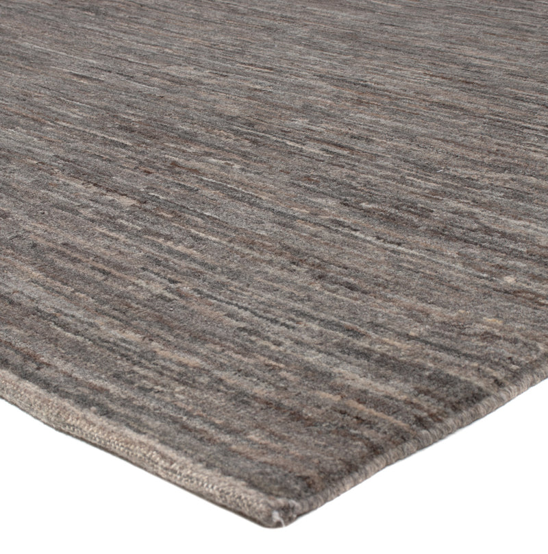 Tapis berbère - 238 x 185 cm - gris foncé
