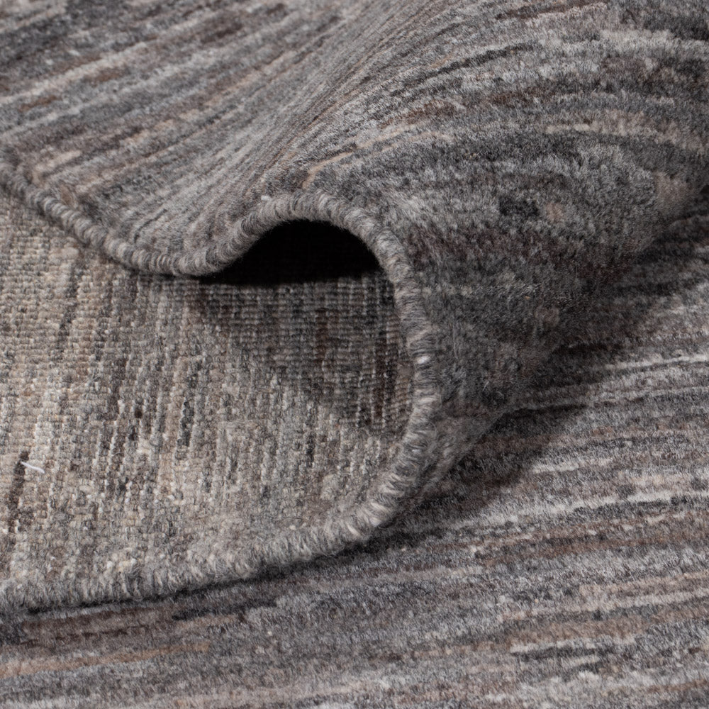 Tapis berbère - 238 x 185 cm - gris foncé