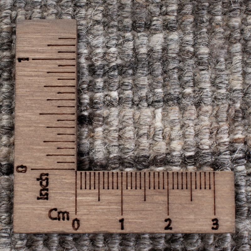 Tapis berbère - 238 x 185 cm - gris foncé