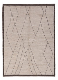 Tapis berbère - 239 x 172 cm - gris clair